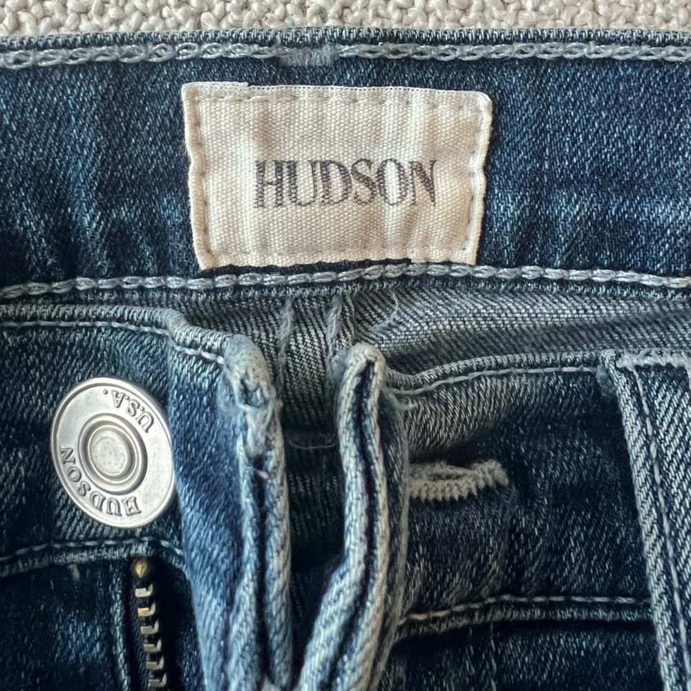 Hudson high rise skinny jeans 25 - Picture 4 of 4